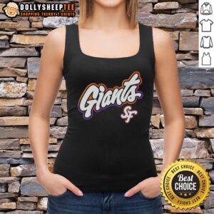 Nice San Francisco Giants City Connect pregame tank top showcasing vibrant team colors and stylish design.