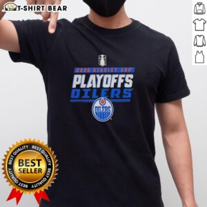 Nice Edmonton Oilers NHL Stanley Cup Playoffs 2026 retro t-shirt featuring a vintage design and vibrant team colors.