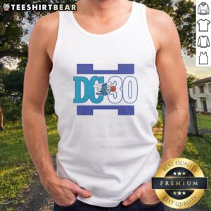 Good Charlotte Hornets Curry DC 30 tank top featuring vibrant colors and stylish design for basketball fans.