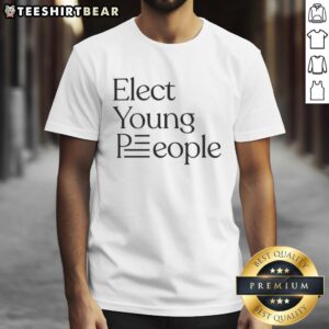 Good Elect Young People T-Shirt featuring a vibrant design promoting youth engagement in politics and social change.