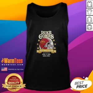 Luke Combs X Iowa State Cyclones 2026 tank top featuring vibrant colors and stylish design for fans and fashion lovers.