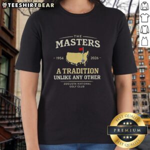 Alt Text: Official Masters 1954-2026 Ladies Tee featuring classic design, celebrating a tradition unlike any other in golf.