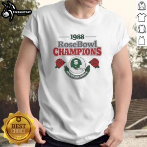 Alt Text: Official Michigan State Spartans NCAA Football 1998 Rose Bowl helmet t-shirt featuring team colors and logo design.
