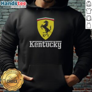 Nice Kentucky Horsepower Hoodie featuring a stylish design, perfect for horse lovers and equestrian enthusiasts.