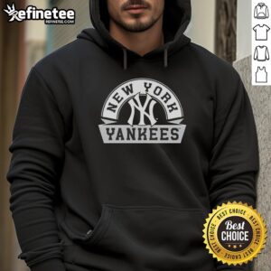 Stylish New York Yankees Phase Banner Arch Hoodie with team logo, perfect for fans and casual wear.
