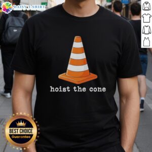 Hot Pittsburgh Pirates Hoist The Cone Traffic Cone T-Shirt design featuring vibrant graphics and team colors on a stylish tee.
