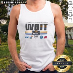 Alt Text: 2026 Women's Basketball Invitation Tournament Champions tank top featuring stylish design and team logo.