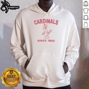 Premium St. Louis Cardinals Cooperstown Duster Hoodie in red, showcasing team logo and stylish design for fans.