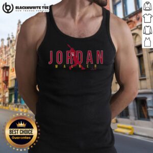 Pretty Jordan Walker Swingman Tank Top featuring vibrant colors and stylish design, perfect for sports enthusiasts.