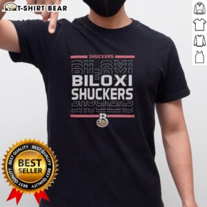 Awesome Biloxi Shuckers MV Sport T-Shirt featuring team logo, vibrant colors, and comfortable fit for fans.