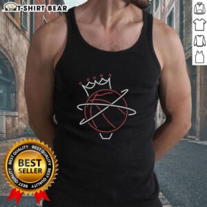 Alt Text: Official Basketball Kings from Queens neon tank top showcasing vibrant design and bold logo for basketball fans.