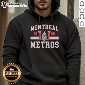 Montreal Metros Team Hollander hoodie showcasing vibrant design, perfect for fans of the Nice Heated Rivalry.