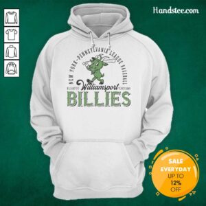 Original Williamsport Billies New York Pennsylvania League Baseball Mascot T-Shirt - Image 2