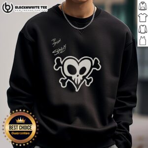Alt Text: Awesome WWE Shotzi Blackheart signature sweatshirt featuring vibrant graphics and a stylish design for fans.