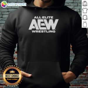 Good All Elite Wrestling Logo 2026 Hoodie featuring a bold logo design, perfect for wrestling fans and collectors.