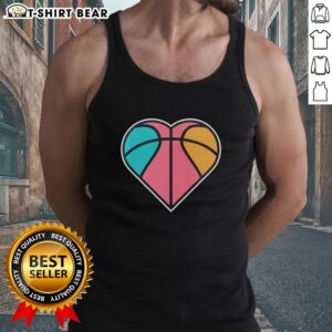 Original SATX Basketball Heart tank top featuring San Antonio Spurs NBA design, perfect for fans and casual wear.