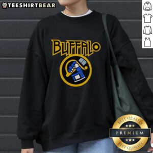Pretty Buffalo H.E. Double Hockey Sticks sweatshirt in stylish design, perfect for casual wear and hockey fans.