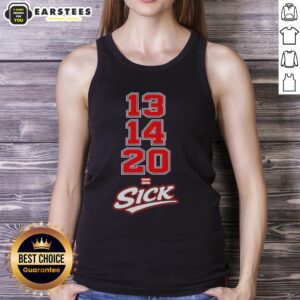 Awesome 13-14-20 Sick Tank Top in vibrant colors, perfect for summer fashion and casual wear.