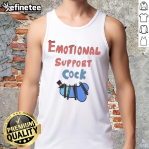 Top Emotional Support Cock T-Shirt - Image 5