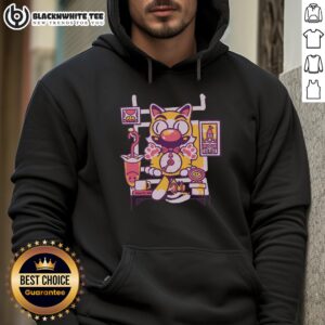 Cozy Official Cat On Time Hoodie featuring a playful cat design, perfect for cat lovers and stylish comfort.