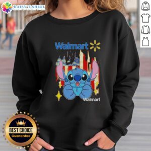 Good Stitch Like Walmart USA Flag Sweatshirt featuring a vibrant American flag design on a cozy, casual sweatshirt.