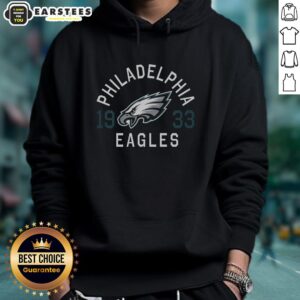 Awesome Philadelphia Eagles Heritage Print Hoodie featuring vibrant team colors and logo, perfect for fans and collectors.