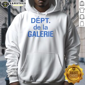 Good Dept De La Galerie Hoodie in stylish design, showcasing a modern streetwear look perfect for casual outings.