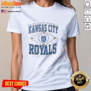 Alt Text: Awesome Kansas City Royals Major League Baseball Cooperstown Diamond Ladies Tee in vibrant colors and stylish design.