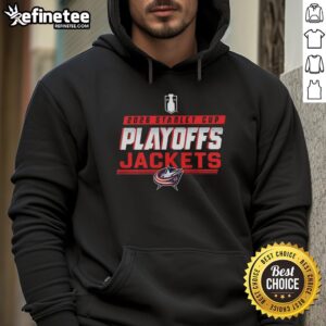 Premium Columbus Blue Jackets NHL 2026 Stanley Cup Playoffs hoodie featuring team logo and vibrant colors.