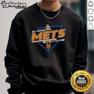 Original St. Lucie Mets sweatshirt for fans of New York Mets MILB baseball, showcasing team pride and comfort.