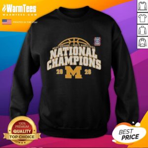 Vintage sweatshirt celebrating the Michigan Wolverines NCAA Division I Men's Basketball Final Four national champions.