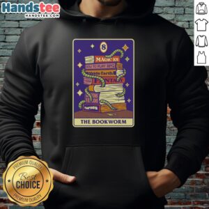 Cozy Nice The Bookworm RPG hoodie featuring vibrant graphics perfect for gamers and book lovers alike.