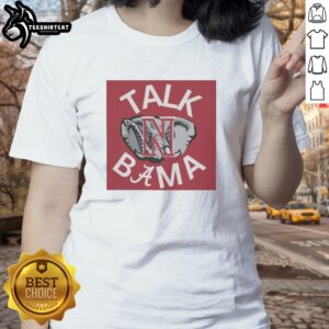 Alabama Crimson Tide ladies tee featuring vibrant design and team logo, perfect for game day and casual wear.