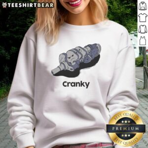 Funny Mr. Cranky VI Sweatshirt featuring a playful design with a grumpy character, perfect for casual wear.
