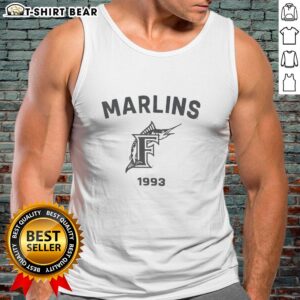 Pretty Miami Marlins Cooperstown Duster Tank Top featuring vibrant team colors and stylish design for fans.