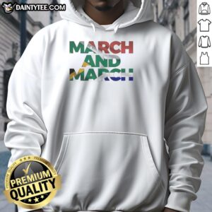 Original March and March South African Flag Hoodie featuring vibrant flag design and comfortable fit for all occasions.