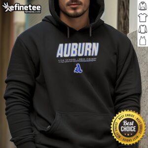 Pretty Auburn High School Cross Country T-Shirt - Image 2
