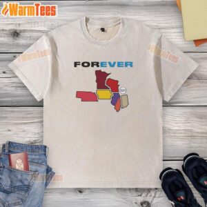 Original Forever Sick S Committee washed t-shirt featuring a stylish design and comfortable fit for casual wear.