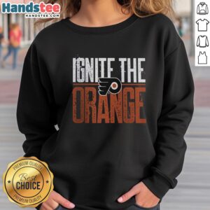 Alt Text: Nice Philadelphia Flyers 2026 Stanley Cup Playoffs slogan sweatshirt in bold colors, perfect for fans.