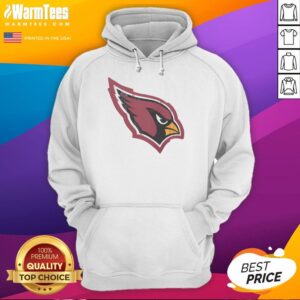 Stylish Top Arizona Cardinals Rivet Logo Hoodie featuring the iconic team logo, perfect for fans and game day wear.
