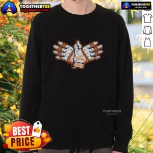 Alt Text: Official MLB Baltimore Orioles Fly Different sweatshirt featuring team logo and stylish design for fans.
