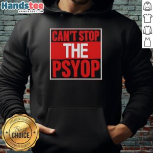 Nice Can't Stop The Psyop Retro Hoodie in vibrant colors, showcasing a stylish design perfect for casual wear.