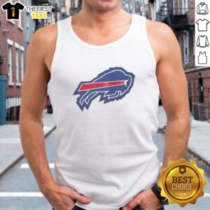 Awesome Buffalo Bills Rivet Logo Tank Top featuring a bold design perfect for fans and summer wear.