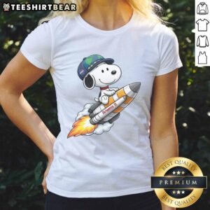 Cute Snoopy NASA Artemis II T-Shirt - Image 3