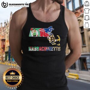Good Massachusetts Sports Teams graphic on a tank top, perfect for fans showcasing their state pride in style.