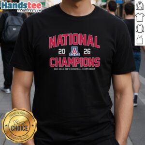 Original Arizona Wildcats Basketball 2026 NCAA Champions Classic T-Shirt featuring team colors and logo design.