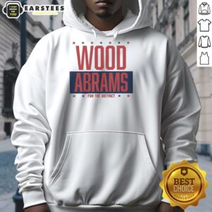 Alt Text: Official James Wood and CJ Abrams San Diego Padres Wood & Abrams for the District hoodie, showcasing team spirit.