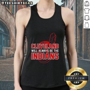 Awesome Cleveland Indians tank top featuring bold logo design, perfect for fans celebrating their favorite team.