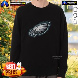 Nice Philadelphia Eagles rivet logo sweatshirt featuring a stylish design perfect for fans and comfortable wear.
