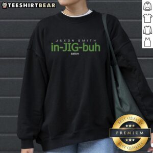 Awesome Jaxon Smith-Njigba Pronunciation Guide Sweatshirt featuring bold graphics and comfortable fit for fans.